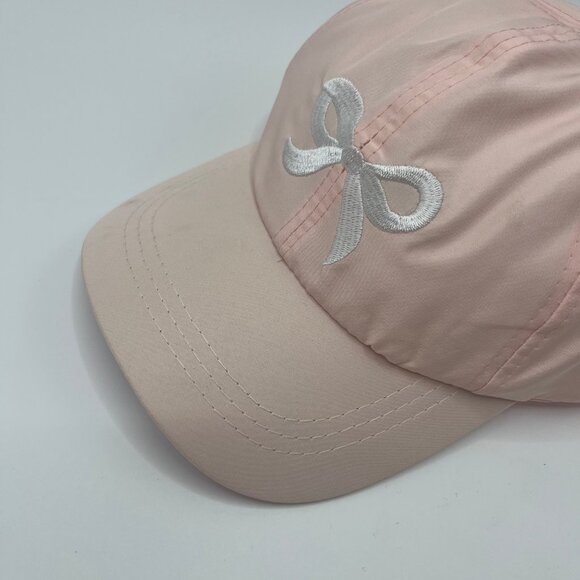 Girls' Summer Baseball Cap with Ponytail Hole - Picture 6 of 8